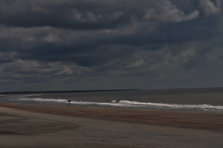 the beach
